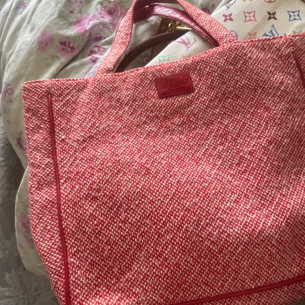 D&G Red Women's Tote Bag